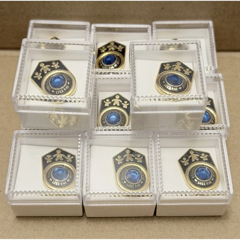 Award Pins LOT 11 Teacher Student Excellence Recognition Children First NEW Box
